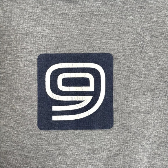 Vintage A&F Abercrombie & Fitch Gym Issue 90s Hoodie Sweatshirt Mens M Gray Y2K - Picture 9 of 12